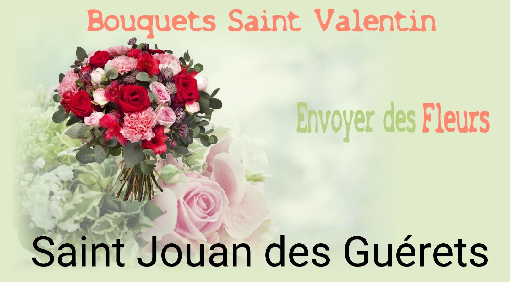 Roses de Saint-Valentin livrées à Saint-Jouan-des-Guérets
